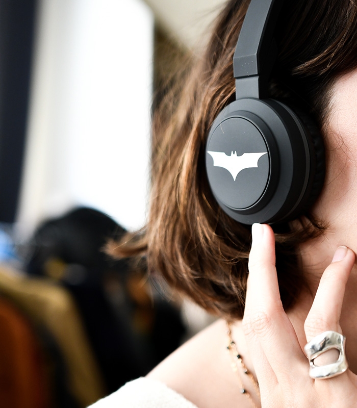 Headphones Wired Pop Dc comics Batman