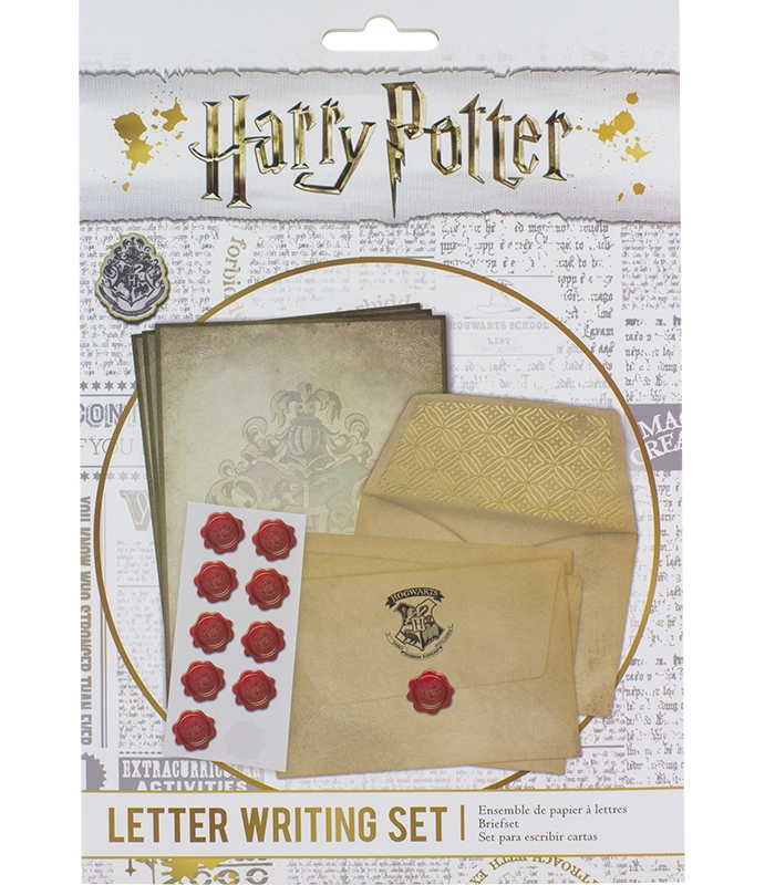 Official Harry Potter Writing Set - Hogwarts Acceptance Letter Writing Set  - Harry Potter Letter Writing Set - Harry Potter Gifts - Harry Potter
